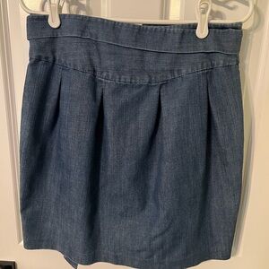 Elle A-Line Denim Blue Skirt